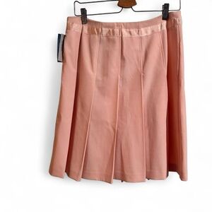 Hillard & Hanson Baby Pink Pleated Skirt, Size 10, NWT